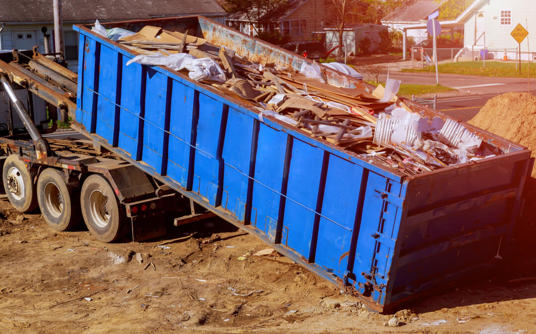 Benne de grande capacité pour chantier